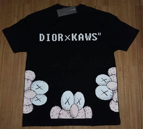 dior x kaws t shirt|kaws x dior crewneck sweatshirt.